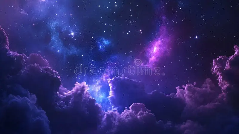 九州娱乐城夜空星云彩票背景