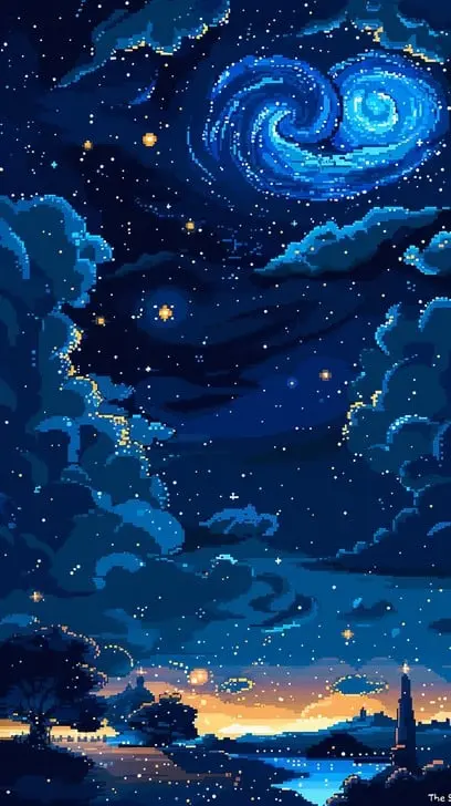 九州娱乐城星空艺术画作